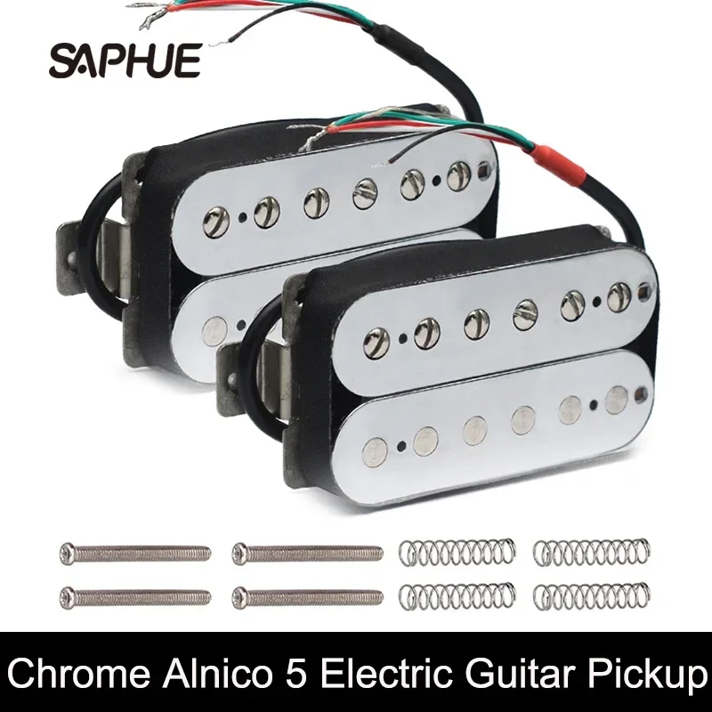 Alnico 5 Electric Guitar Humbucker Pickup 4-Core Coil Splitting Double Coil Pickup Alnico V Guitar Parts