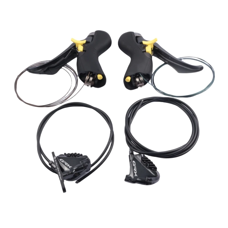 SHIMANO GRX ST-GRX BR-RX810 ST-RX610 BR-400 1x11-Gang ST+BR RX810 2x11-Gang Mechanische Rennrad-Scheibenbremse GRX Flat Mount – Detail 2