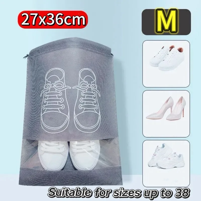 1/3/5/10Pcs Travel Shoe Bags Portable Sneaker Bags Waterproof Shoe Bags Dustproof Shoes Pouches Organizer for Travel Storage Bag