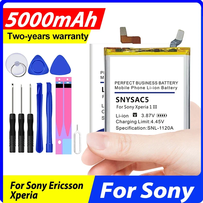 AGPB012-A001 BA600 Battery For Sony Ericsson Xperia 1 III IV S U X22 XZ3 XZ4 T2 TX Z4 ZL ST25i ST18i MT15i J8110 D5303 Ultra Pro