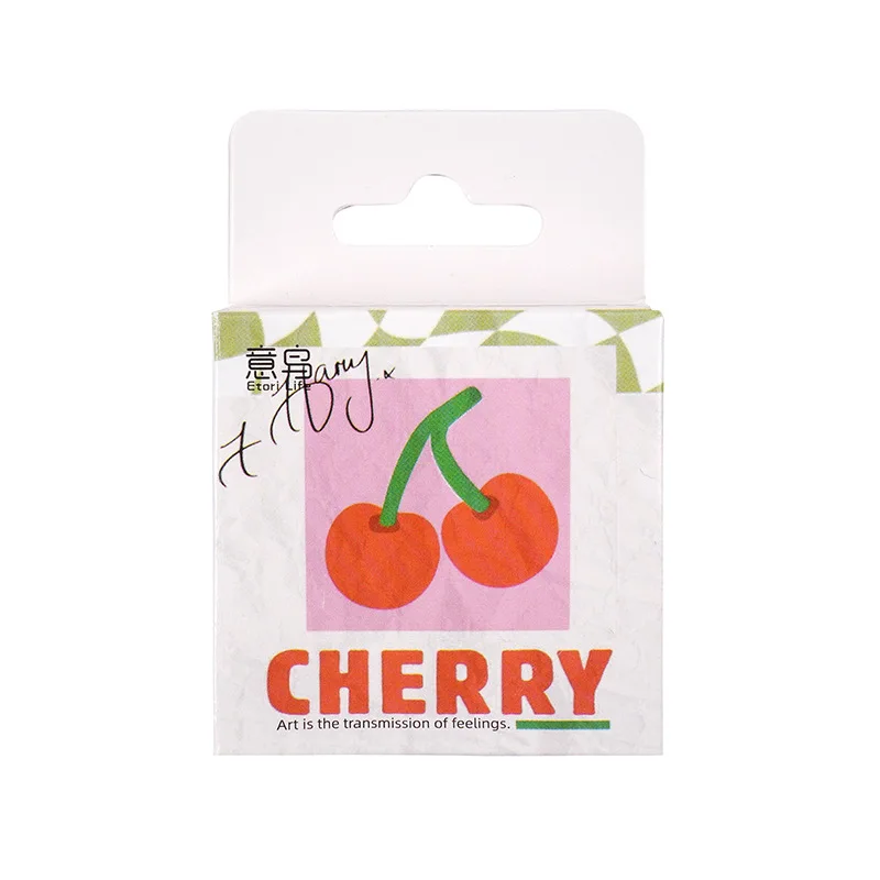 Etori Life 46Sheets Cherry Bomb Children Sticker Student Stationery Sticker Notebook Hand Account Sticker Mobile Phone Sticker