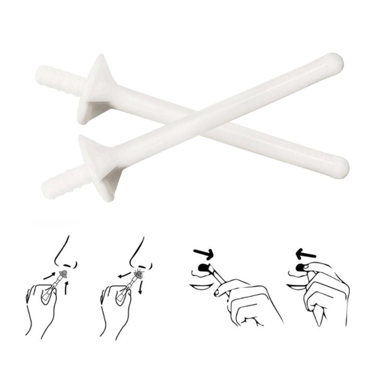 Disposable Nose Wax Applicator Sticks Spatulas for Nasal Cleaning Facial Hair Removal Eyebrow Wax Nose Wax Sticks