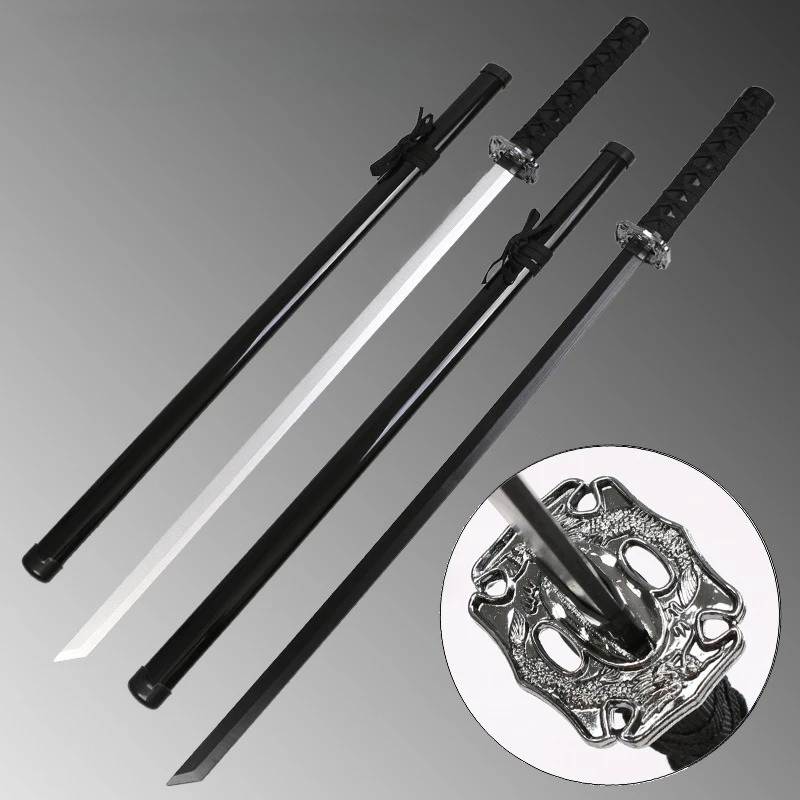 100 سنتيمتر/33.37in مع غمد السيوف الخشبية الساموراي نموذج الأسلحة الدعائم تأثيري أنيمي الأجهزة الطرفية صديقها الهدايا سطح المكتب الديكور
