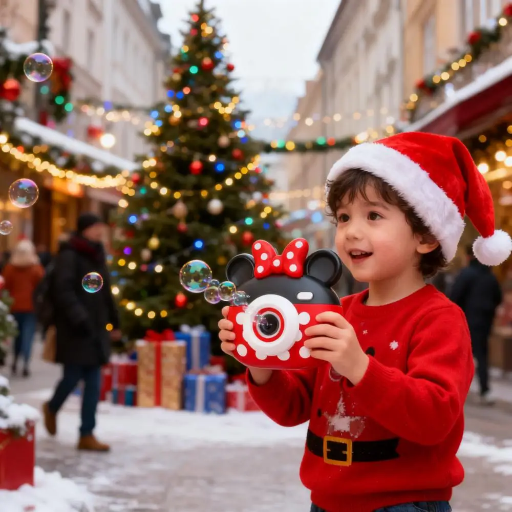 Caméra à bulles électrique, nouveau modèle, jouet, souffleur de bulles pour enfants, Machine à bulles portative amusante, cadeau pour enfants