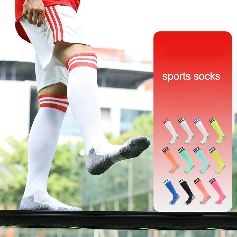 

New Summer Combat High Boys Girls Men Women Football Sock Antiskid Stockings Male Children Breathe Freely Their Sport Socks