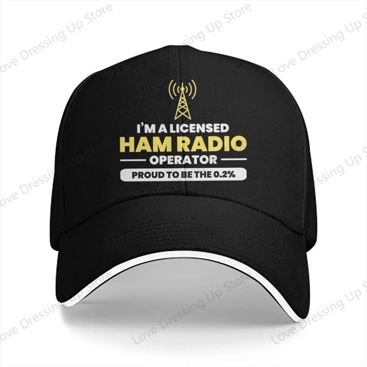 New  Men Women Baseball Caps Amateur Ham Radio Grandpa Fathers day Gift Truck Cap Golf Hats