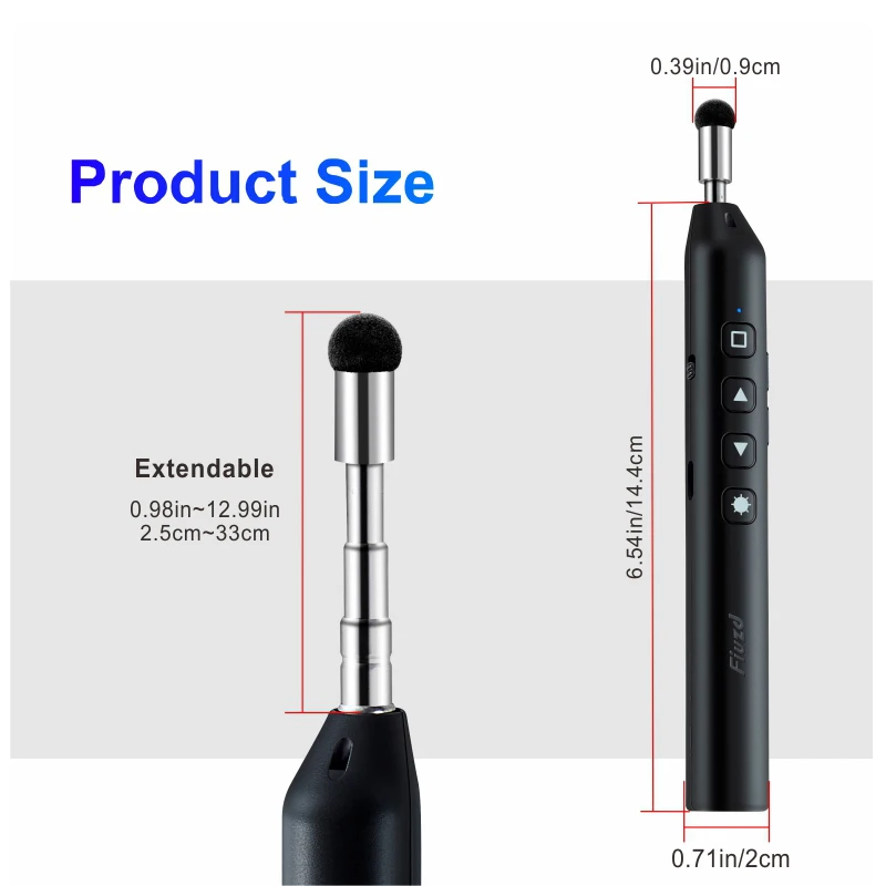 2.4 جيجا هرتز عرض لاسلكي الفرس باور بوينت القلم USB التحكم عن بعد الوجه القلم لمكتب التدريس العارض PPT مقدم