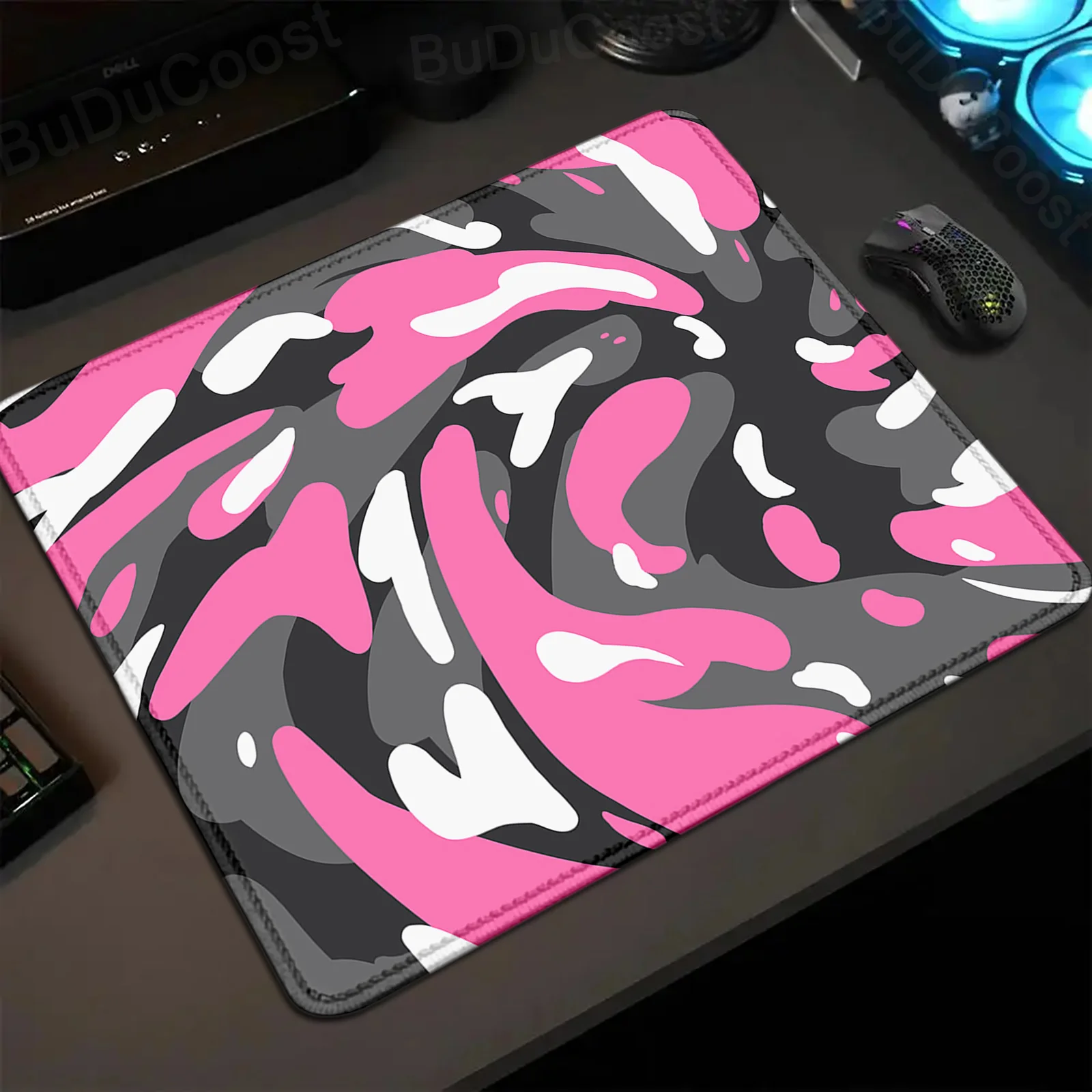 Strata Liquid Small Size Mouse Pad Computer Laptop Anime Keyboard Deskmat 25x29cm Portable Office Mice Pad Anti Slip Rubber Rugs