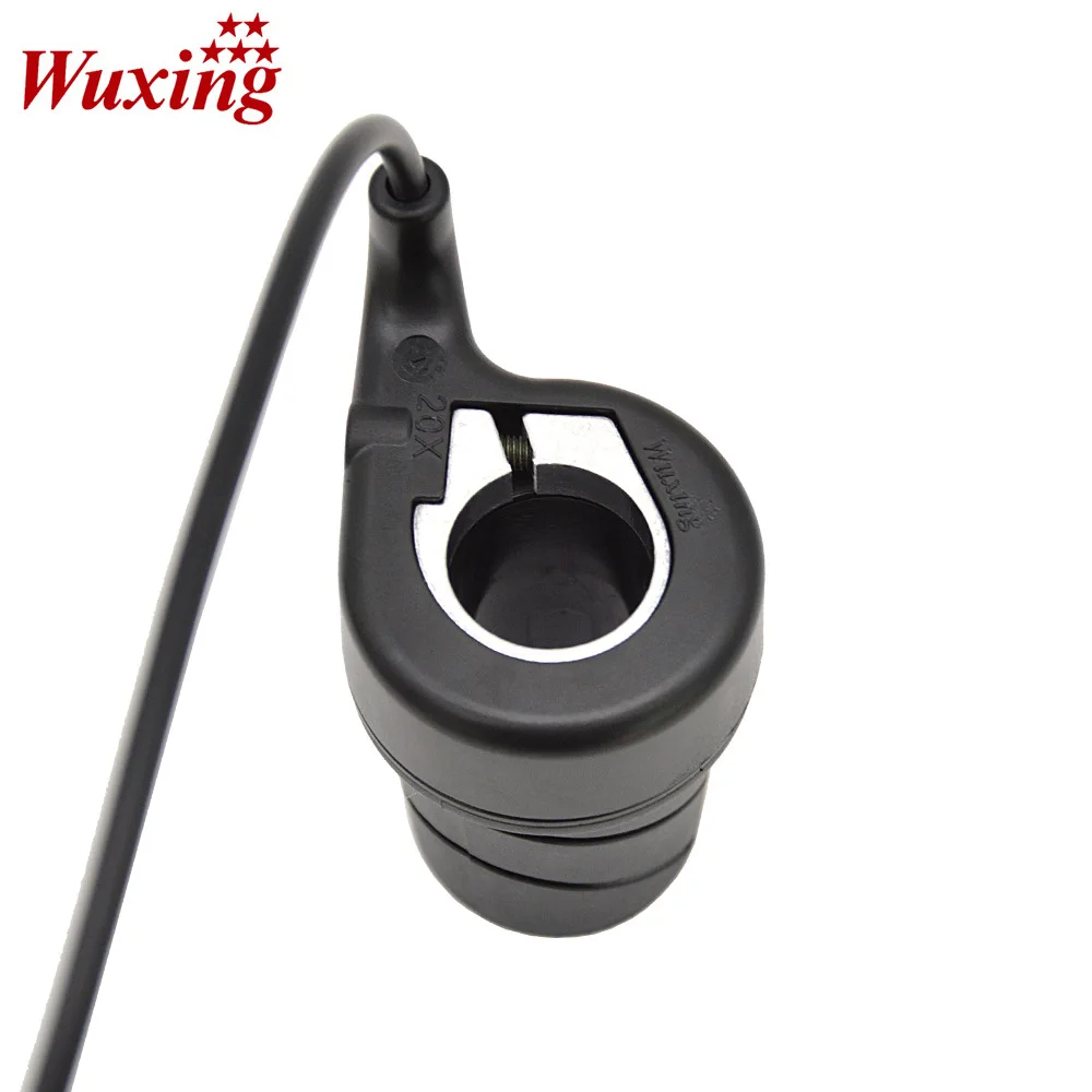 Wuxing Speed Control Handle Electric Bicycle Half Twist Throttle Right Handle with Grip EBIKE Universal Waterproof Quick Plug