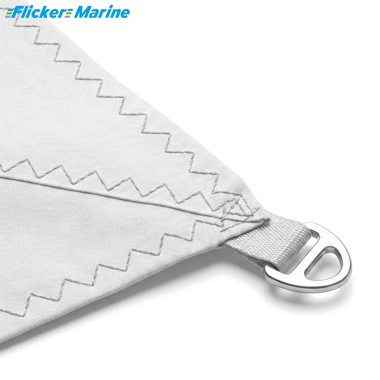 Boat Triangular Hatch Sunshade for Sailboats, Hatch Shade Canopy with Reinforced Webbing and Stainless Steel D-Rings, Sun Shelte