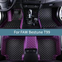 Car Floor Mats For FAW Bestune T99 2020 2021 2022 2023 2024 2025 2026 Floor Mats For Cars All Weather Waterproof Full Set