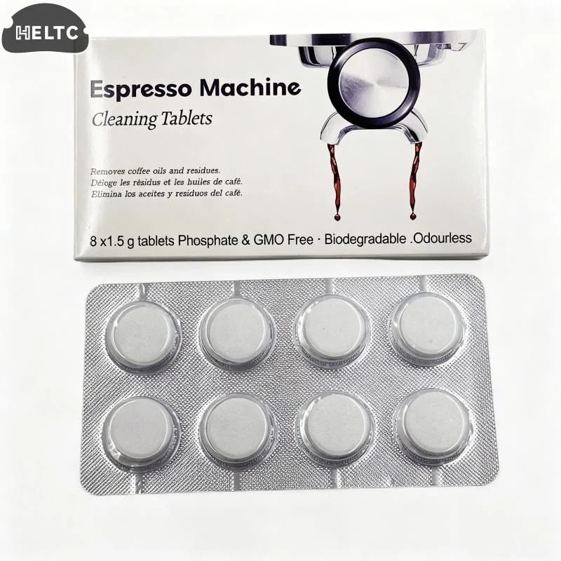 8Pcs/set Coffee Machine Espressos Device Descaler Tabs Espressos Machine Cleaning Tablets Cleaner Descaler Tablets For Home