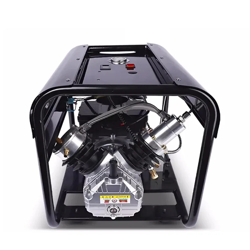 30Mpa 75L/min High-Pressure Electric Air Pump - Three-Pump Double-Cylinder Design for High-Pressure Inflation