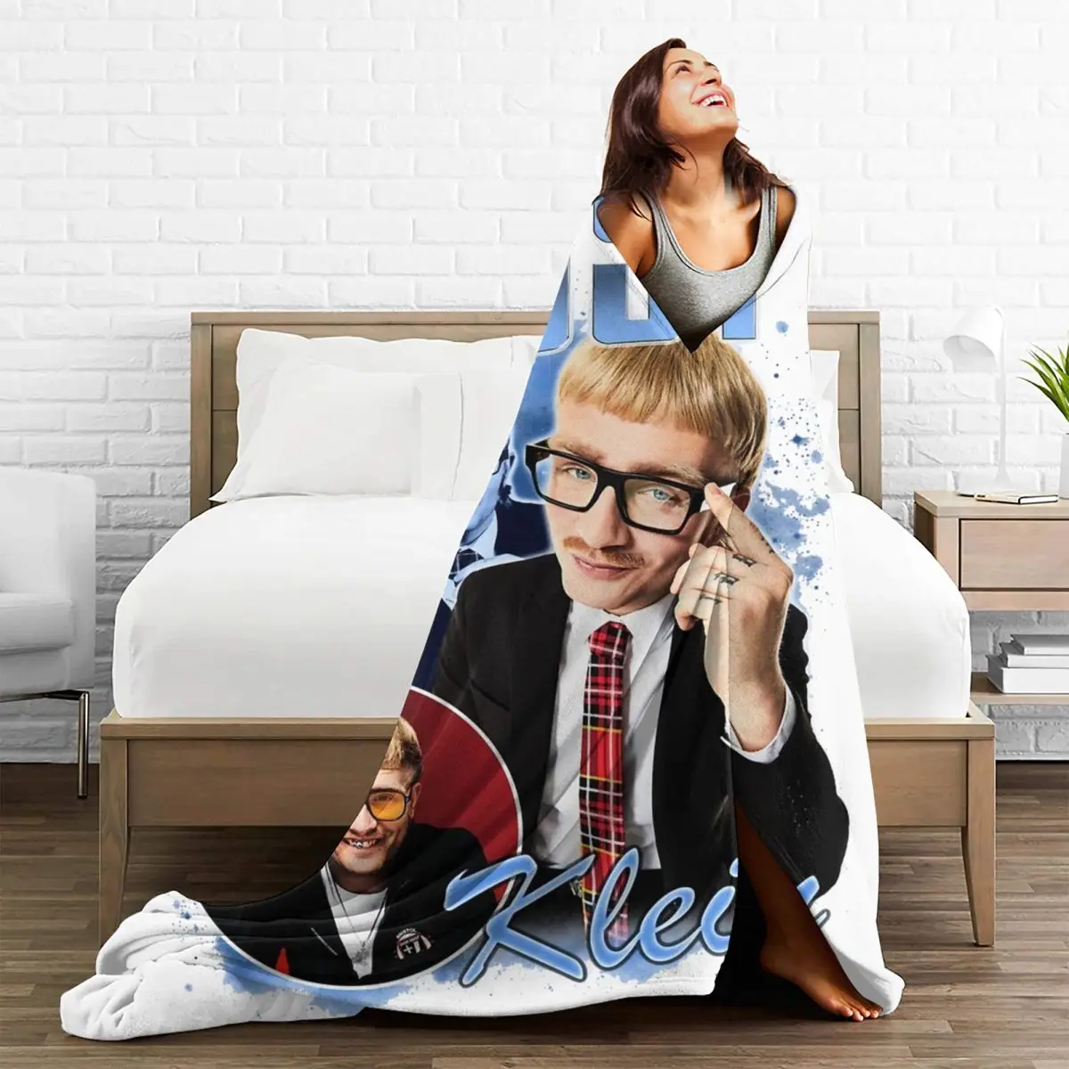 Joost Klein Eurovisions Singer Soft Durable Blanket Tour Poster Travel Bedding Throws Winter Flannel Bedspread Sofa Bed Cover