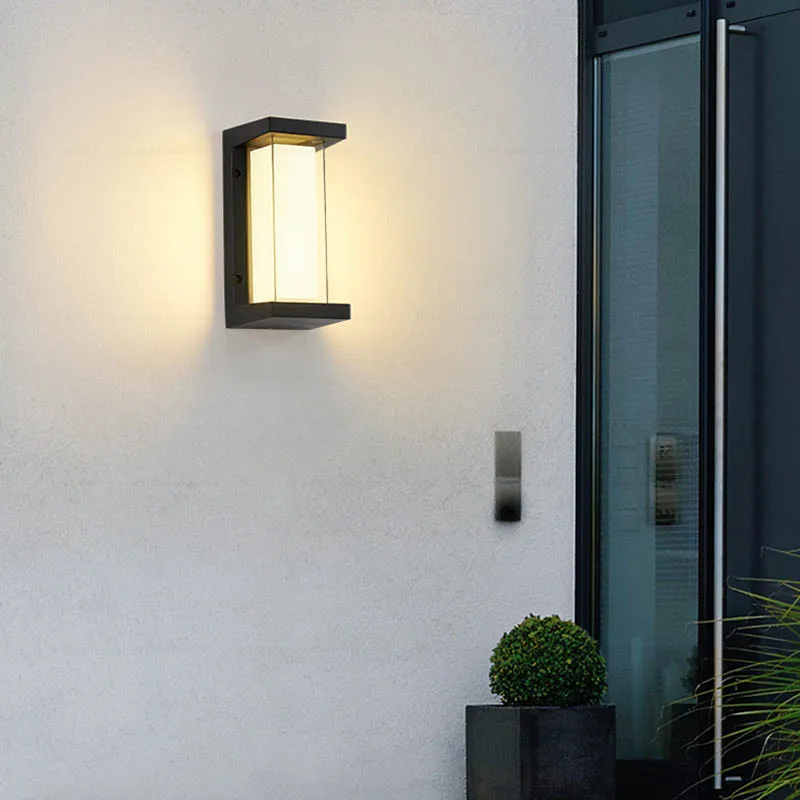 18W 30W Wall lamp Outdoor Waterproof LED Wall light Radar Motion Sensor AC90-260V Aluminum Garden Porch Lights wall lamp