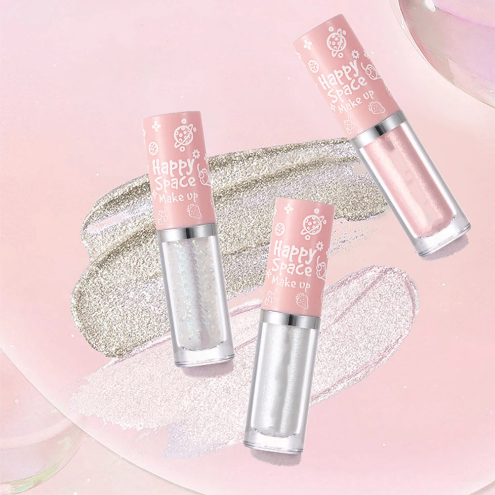 Juego de sombras de ojos, 8 Uds., barra de sombra de ojos con brillo líquido para maquillaje, pigmento brillante resistente al agua para fiesta y Festival