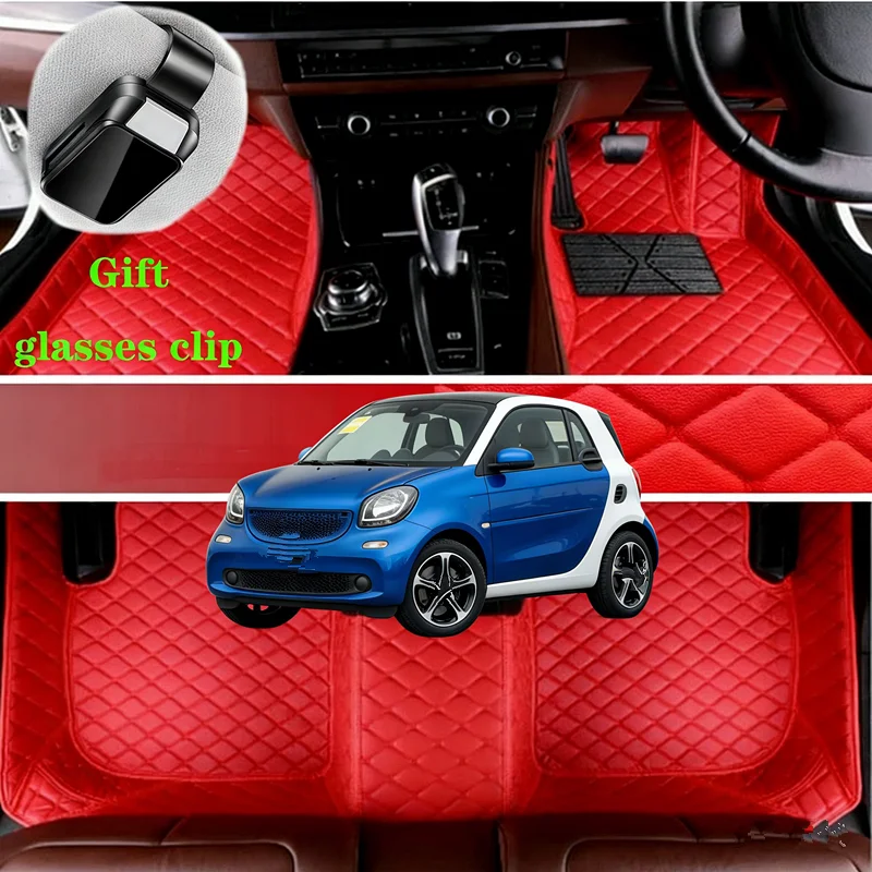 

Custom Fit For Smart Fortwo W453 2010-2020 Waterproof Car Floor Mats Car Accessories Carpets Covers Left /Right Hand Drive