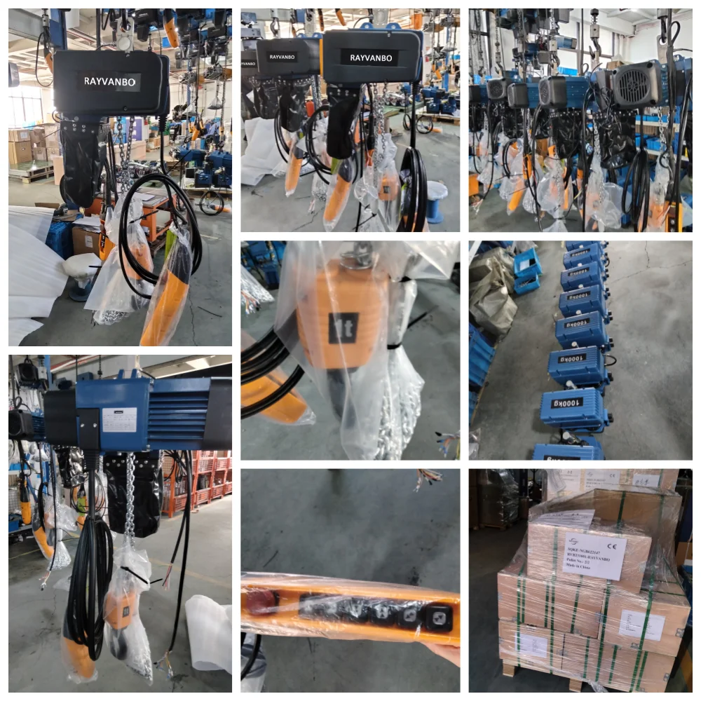 Entertainment 0.5 Ton Lifting Crane Equipment Electric Chain Hoist and Chain Hoists Factory Supplier