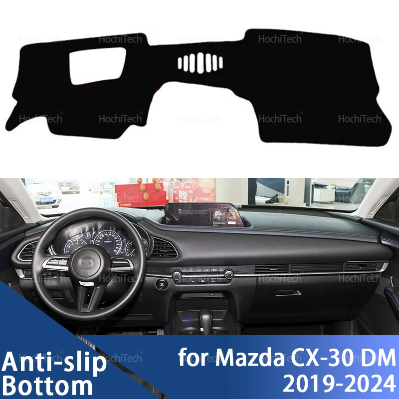 

Чехол на приборную панель, автомобильный коврик, анти-УФ-защитный козырек, коврик для приборной панели, коврик для приборной панели для Mazda CX-30 CX30 CX 30 DM 2019-2024 2021 2022 2023