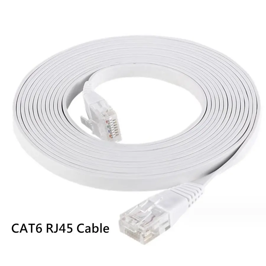 Kabel Ethernet przewód Lan Cat6 UTP SSTP CAT7 CAT8 CAT6 RJ 45 krótki kabel sieciowy 0.2m 1m 5m 10m przewód krosowy do laptopa Router RJ45