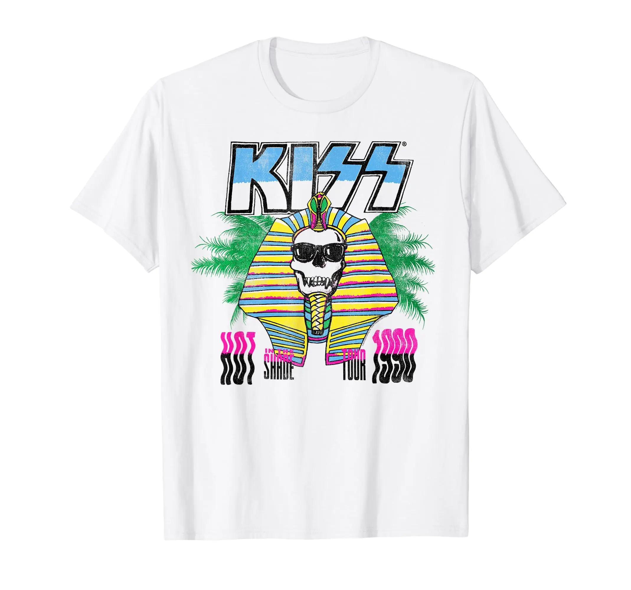 

Kiss In The Shade T-Shirt for Men Short Sleeve Cotton Daily Travel Summer Breathable Round Neck Sports Fashion