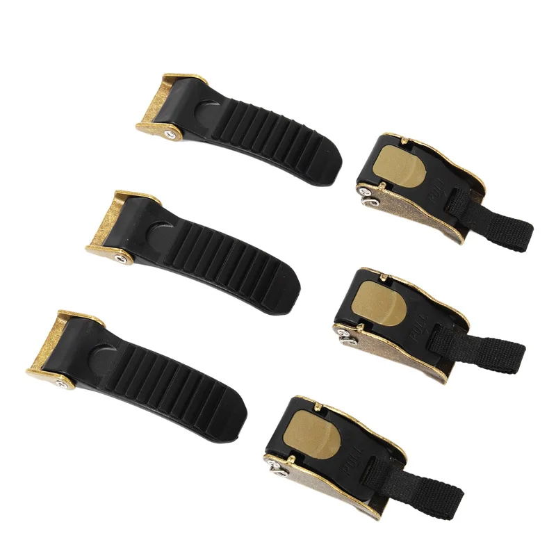 Universal Motorcycle Helmet Fastener Helmet Fastener Ten Section Fastener Universal Lock Hat Strap Buckle Helmet Plated Buckle