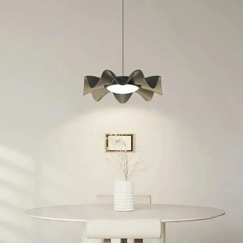 Modern creative restaurant LED pendant light Nordic minimalist dining table kitchen bar counter bedroom decoration lighting
