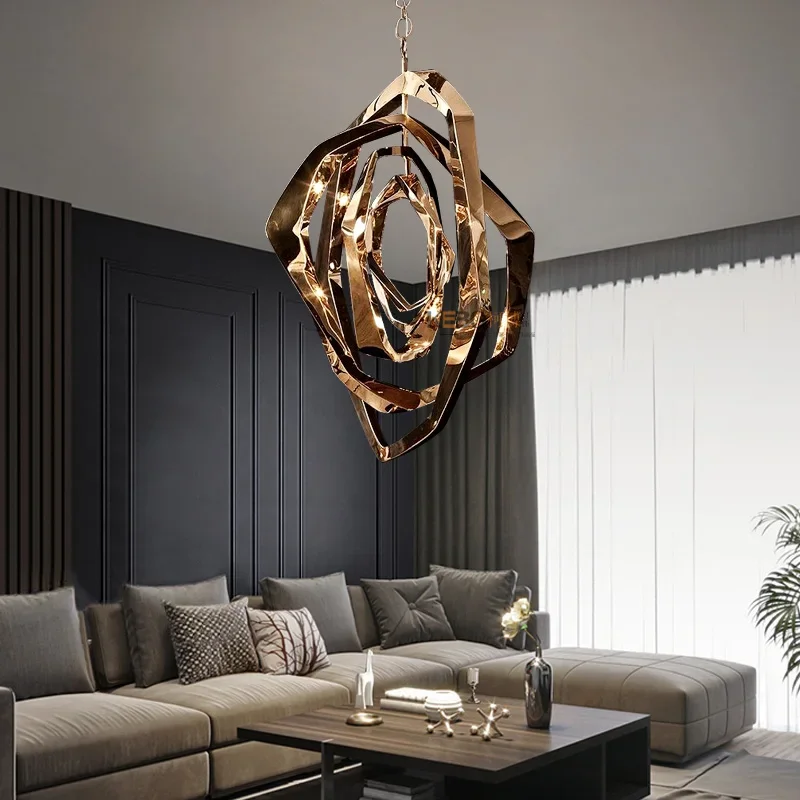 Modern Designer Luxury Led Pendant Light Living Dining Room Chandelier Lighting Home Decor Bar Loft Villa Hanging Lamp Luminaire