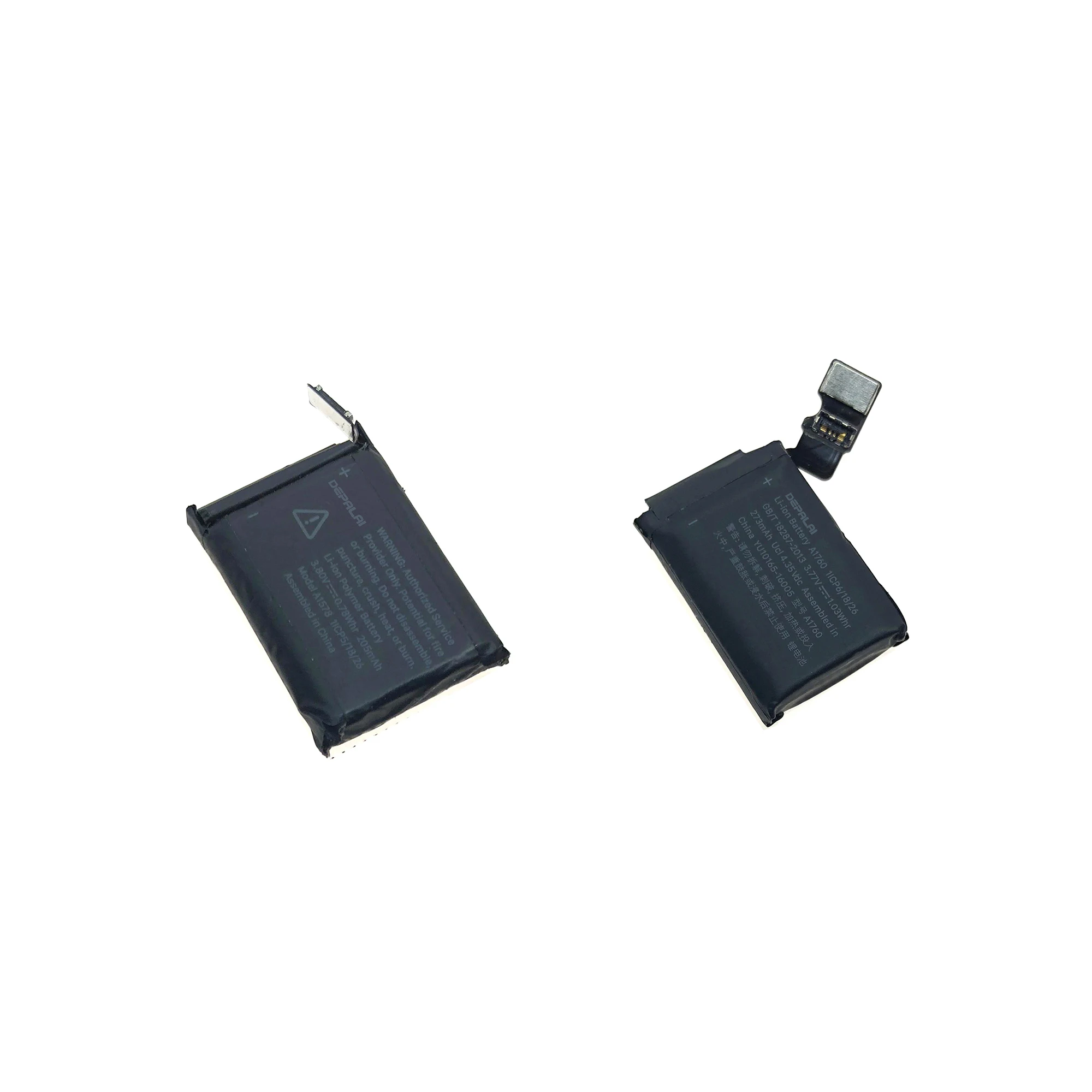 Battery for iPhone Watch 42mm Series 1 38mm A1578 A1579 A1544 Series 2 A1760 A1761 Batteries