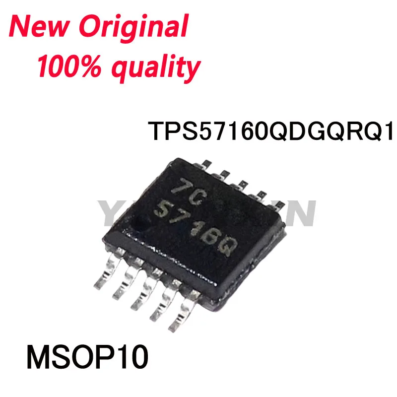 5-10/PCS New Original TPS57160QDGQRQ1 Screen printing 5716Q MSOP10 Switching regulator chip In Stock