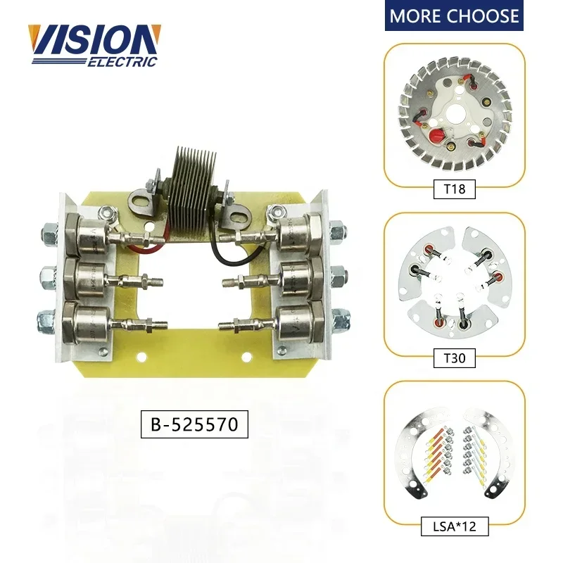 B-525570-2 B-525571-2 B526482-2 ZX150-12R Alternator rotating rectifier diode  for 740 Series Marathon Generator