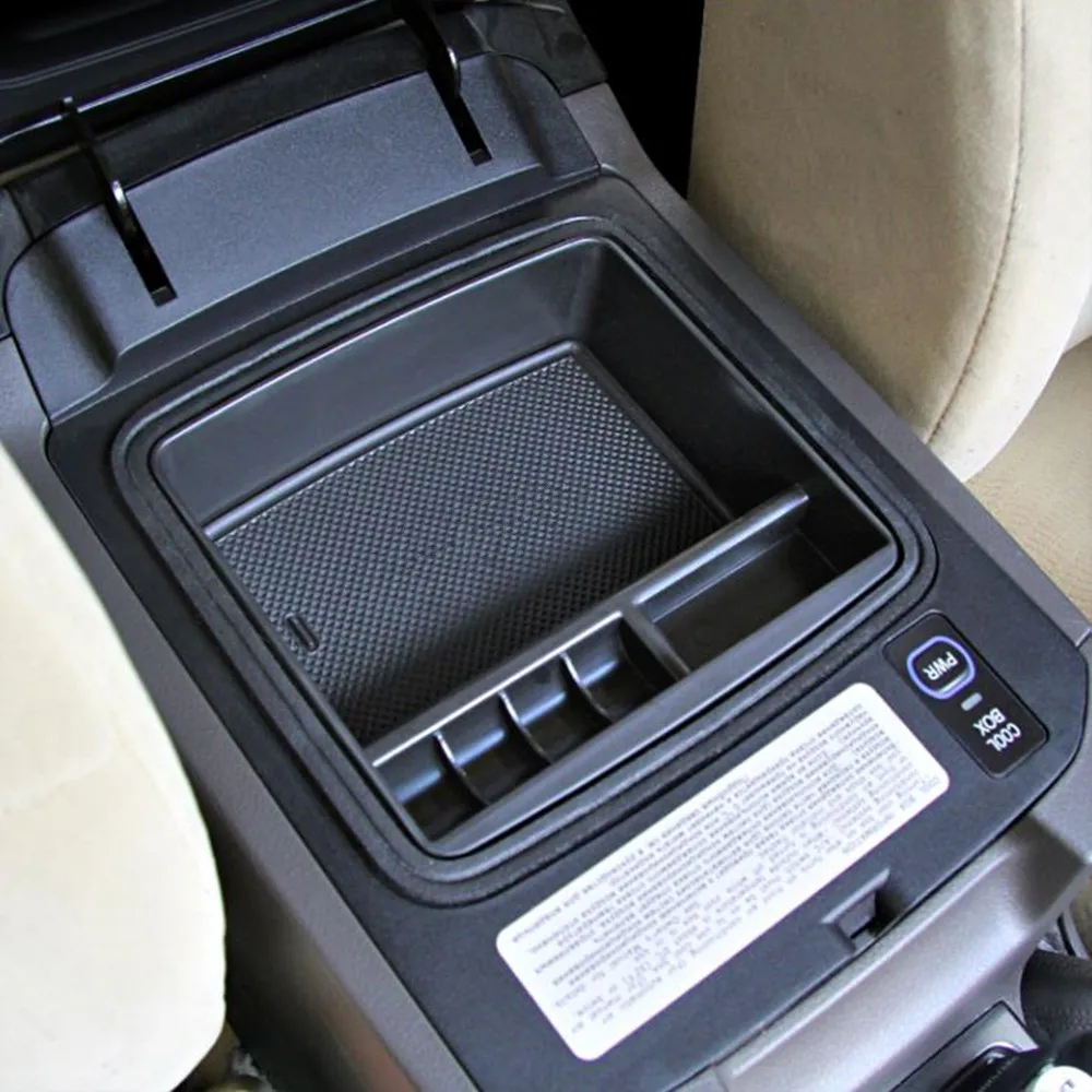 Boîte de rangement pour accoudoir de console centrale de voiture, Toyota Land Cruiser, Prado, 120, 150, FJ120, KDJ, 120, 125, 2004 - 2021