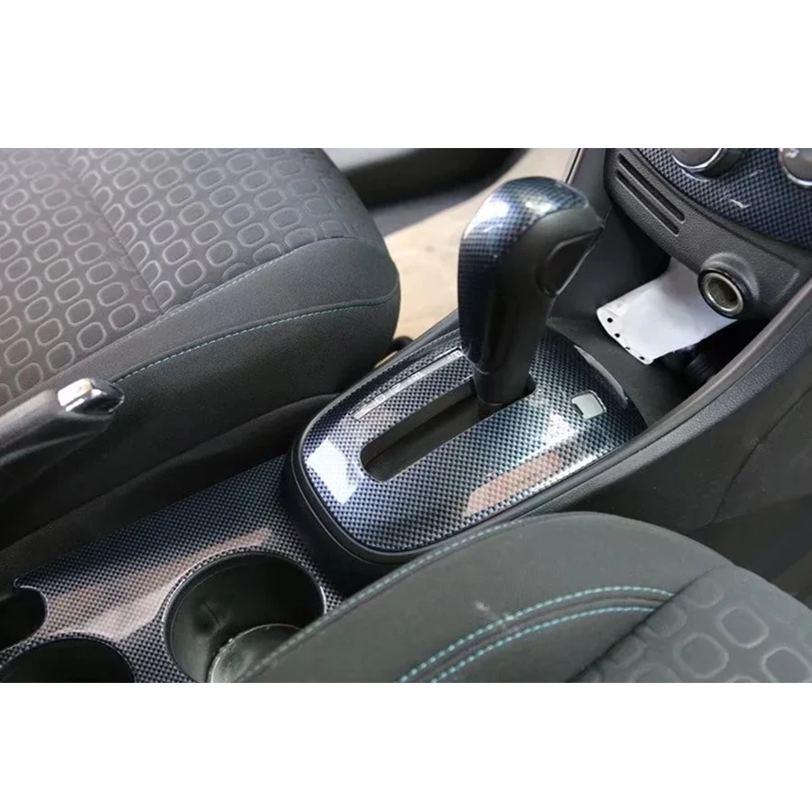 Car Gear Shift Box Cover Trim Sticker For Chevrolet Trax 2014 2015 2016 2017 Car-styling ABS Car Accessories