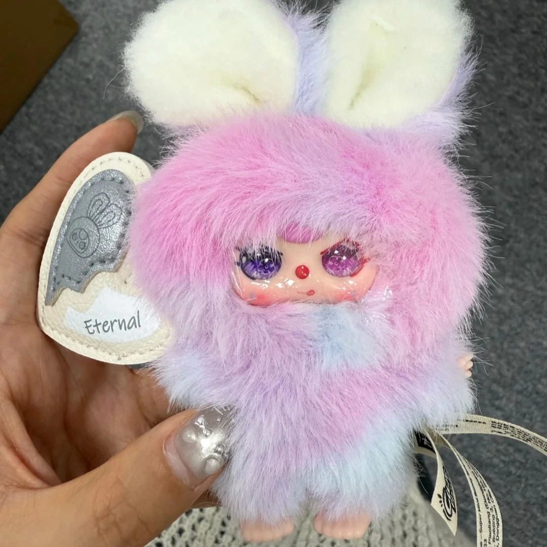 Baby Three Super Mini Rabbit Series Blind Box Cute Anime Figure Surprise Bag Mystery Box Plush Pendant Vinyl Doll Toy Girl Gift