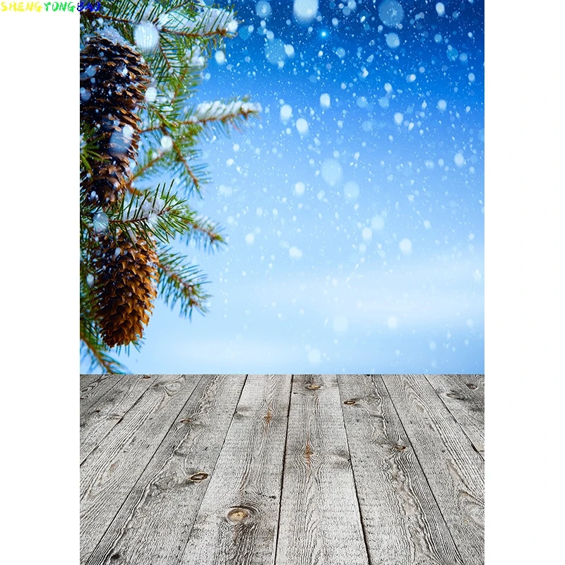 Christmas Theme Photography Background Snowman Christmas tree Children Portrait Backdrops For Photo Studio Props 2197 DHT-07