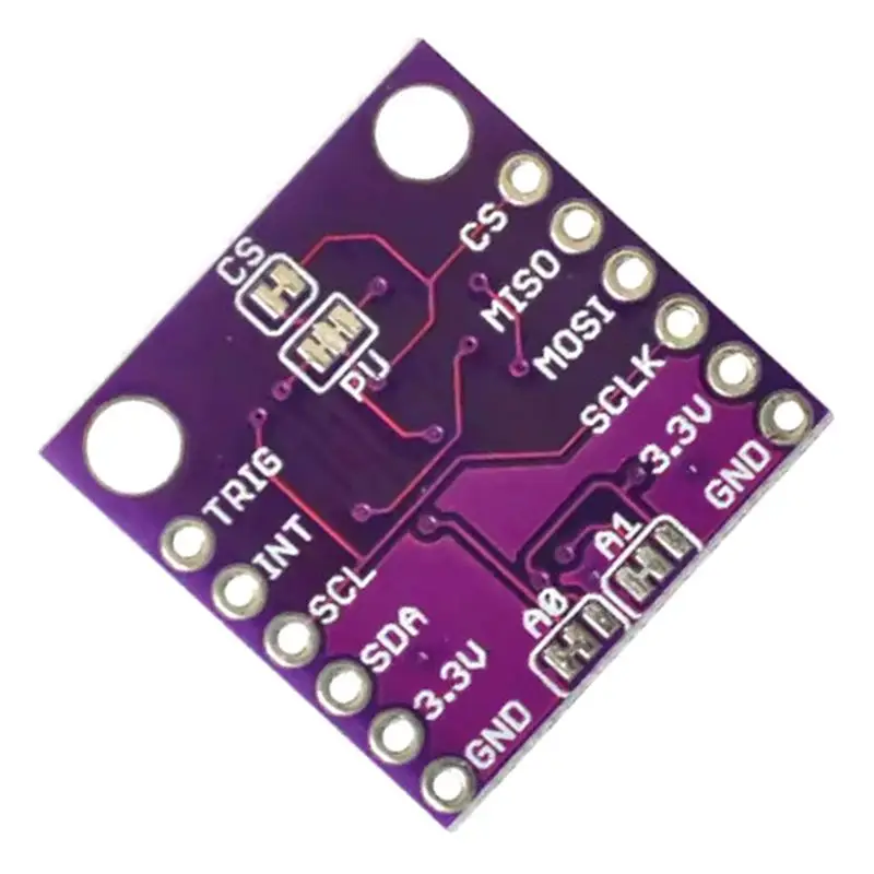 AT05-MLX90393 3D Digital Hall Sensors 3D Position Of The Rotational Angular Displacement Sensor Board Contactless