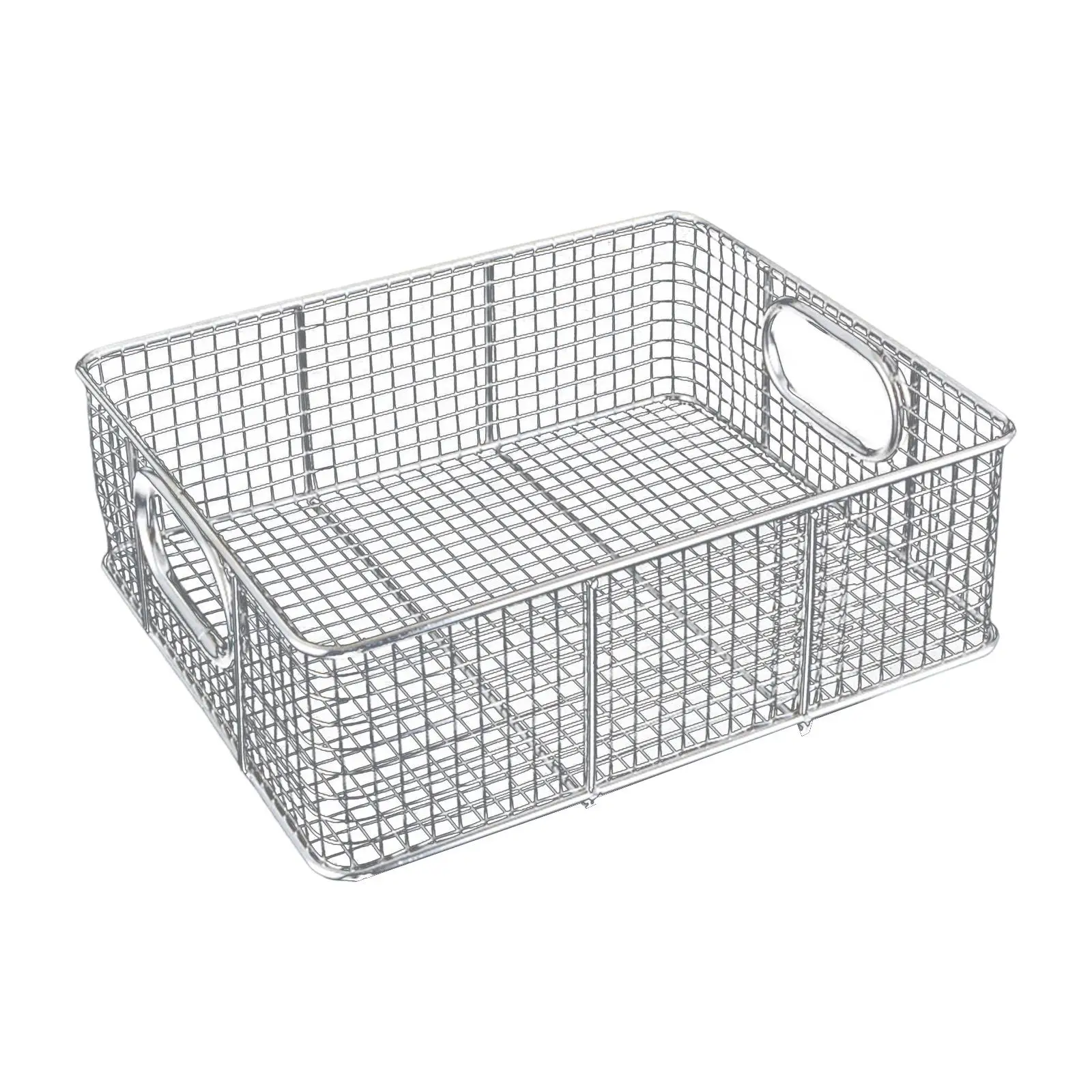 

Metal Wire Food Storage Basket Bins Fruit Baskets Buffet Basket Organizer for Restaurant Tabletop Commercial Use Kitchen Counter