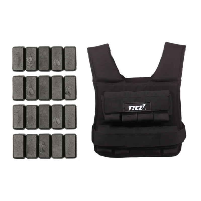 Weight Vest Running Adjustable Weight Equipment Core Explosive Weight Vest Fitness Exercise weight-bearing equipment