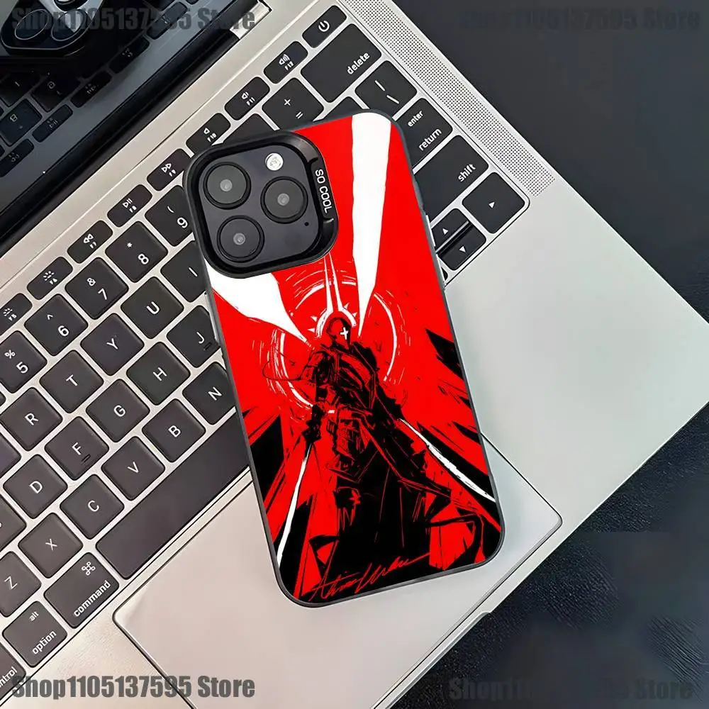 เคสโทรศัพท์มือถือ L-Limbus สำหรับ iPhone 17,16,15,14,13,12,11,Pro,XS,Max,Plus,Mini,SE4,E สีดำด้าน ป้องกันการกระแทก