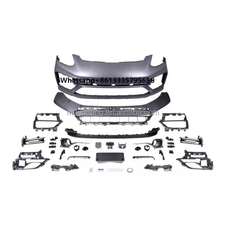 

Front Bumper Body Kit for Pors/che Panamera 970.2 2014-2017 High Quality Durable PP Plastic Car Parts Replacement