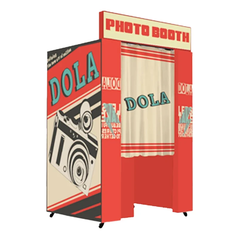 photo booth with printer   touch screen photo booth