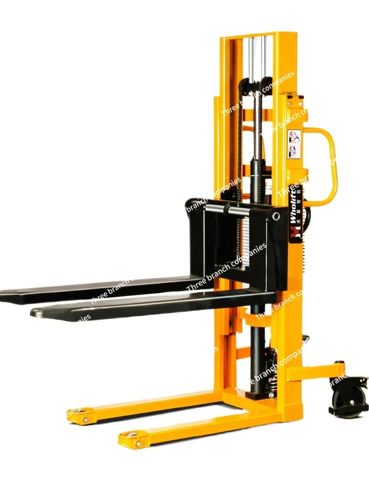 

Tiger Wing Manual Hydraulic Stacker Forklift 1 Ton Small 2 Ton Lifting Forklift Loading and Unloading Truck Electric