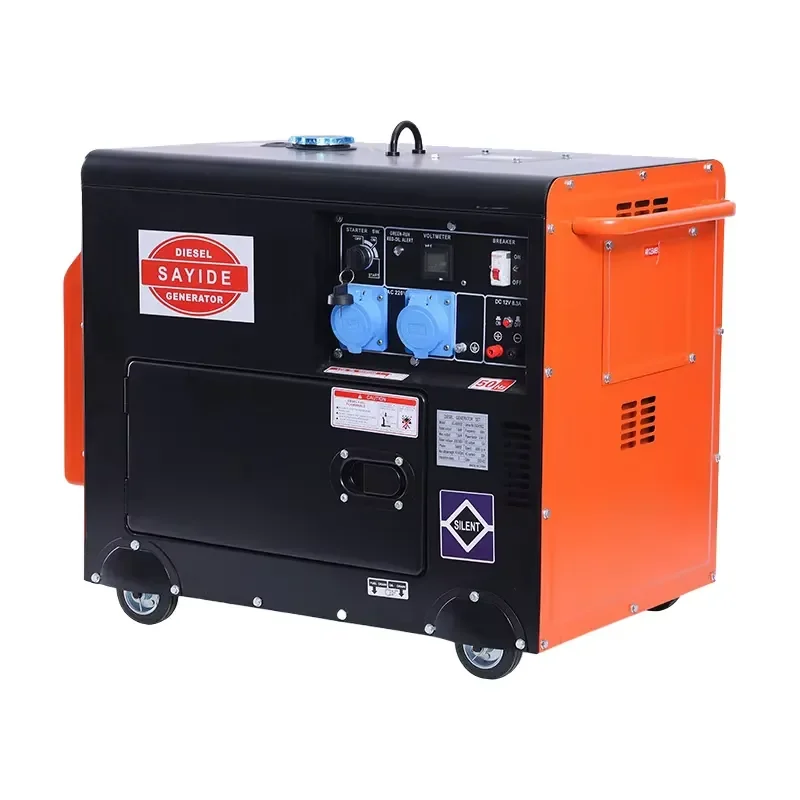 Super Silent 10KW Generator with Auto Start ATS Multi Voltage for Home Backup Farm Construction