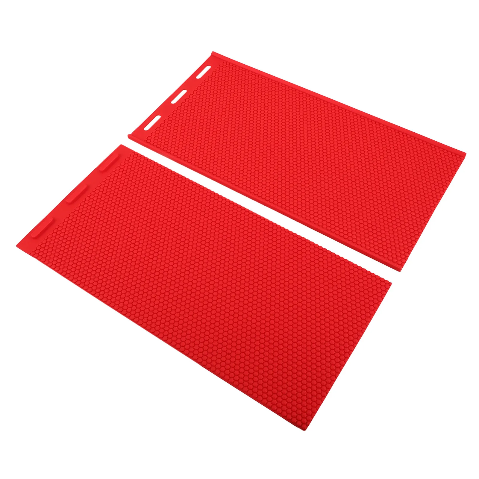 Molde de silicona de alta precisión con rejilla de panal para láminas de cera de abeja, envoltorios de alimentos sostenibles DIY, accesorios de apicultura, láminas de panal