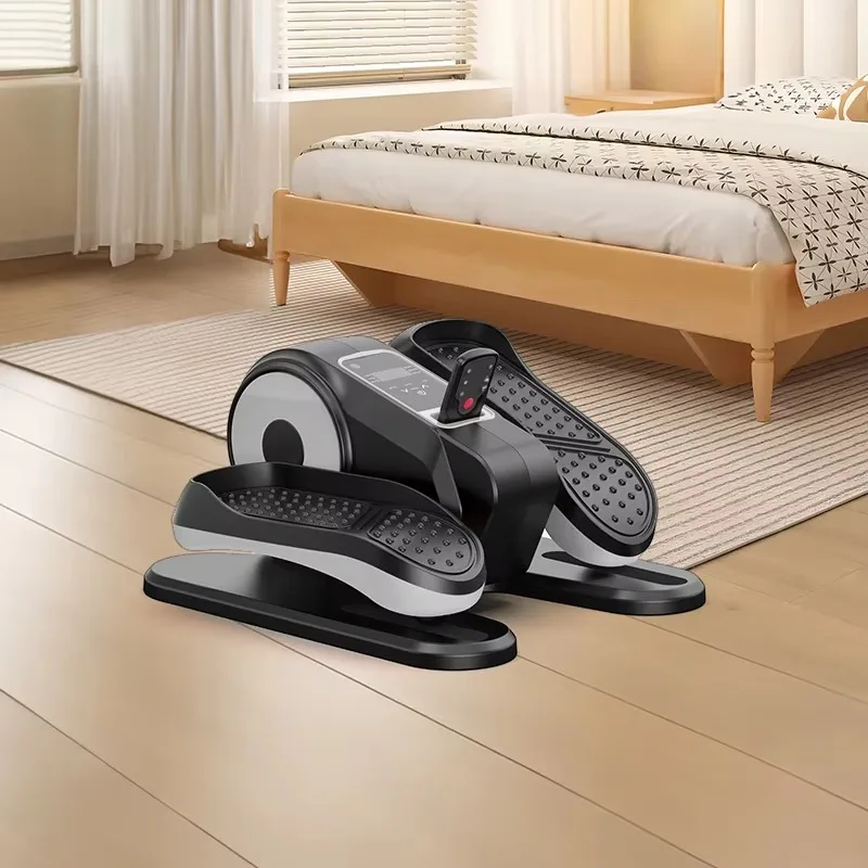 

Electric Mini Desk Elliptical Trainer Quiet Running For Office And Home Seated Fitness And Leg Muscle Exercise