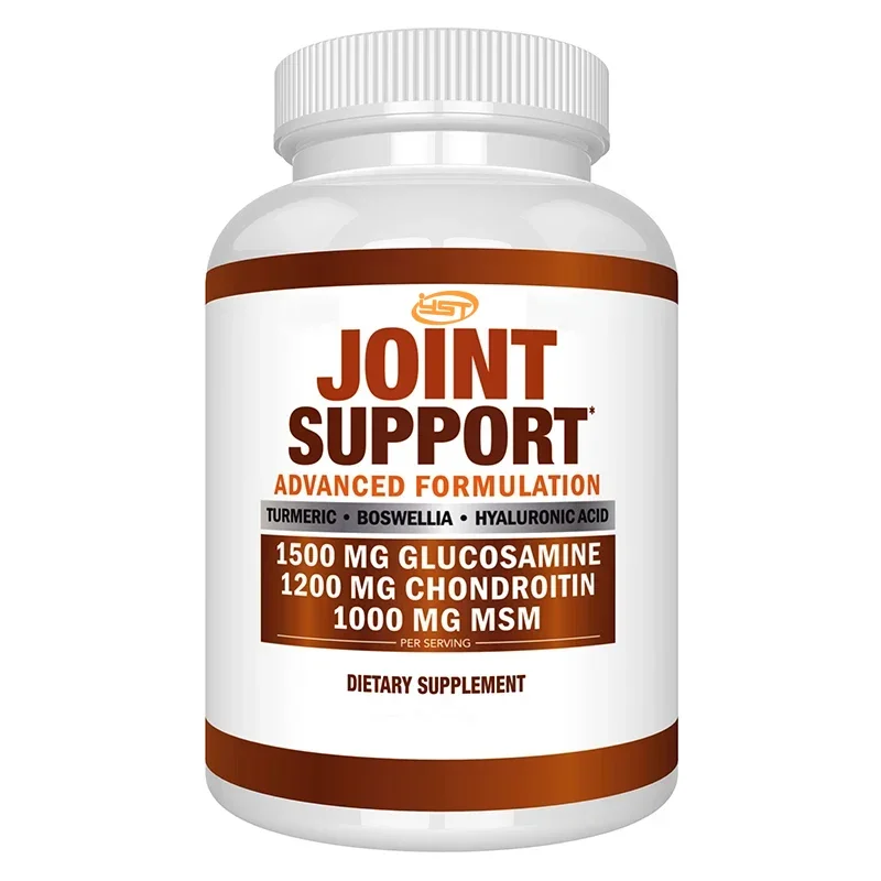 

Glucosamine Chondroitin Turmeric Msm Boswellia - Joint Support Supplement for Relief 60 Capsules