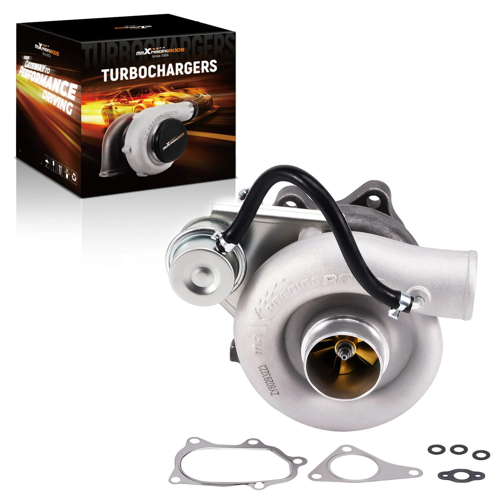 Turbo TD05 20G 8.60 A/R Billet per Subaru WRX STI, Turbocompressore Raffreddato ad Acqua