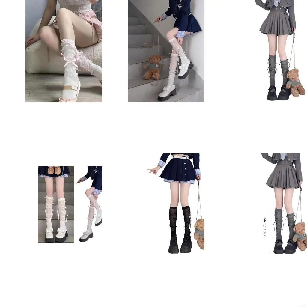 

Y3ne Женщины девочка бедра высокие носки милые тонкие тонкие чулки сплайсинга