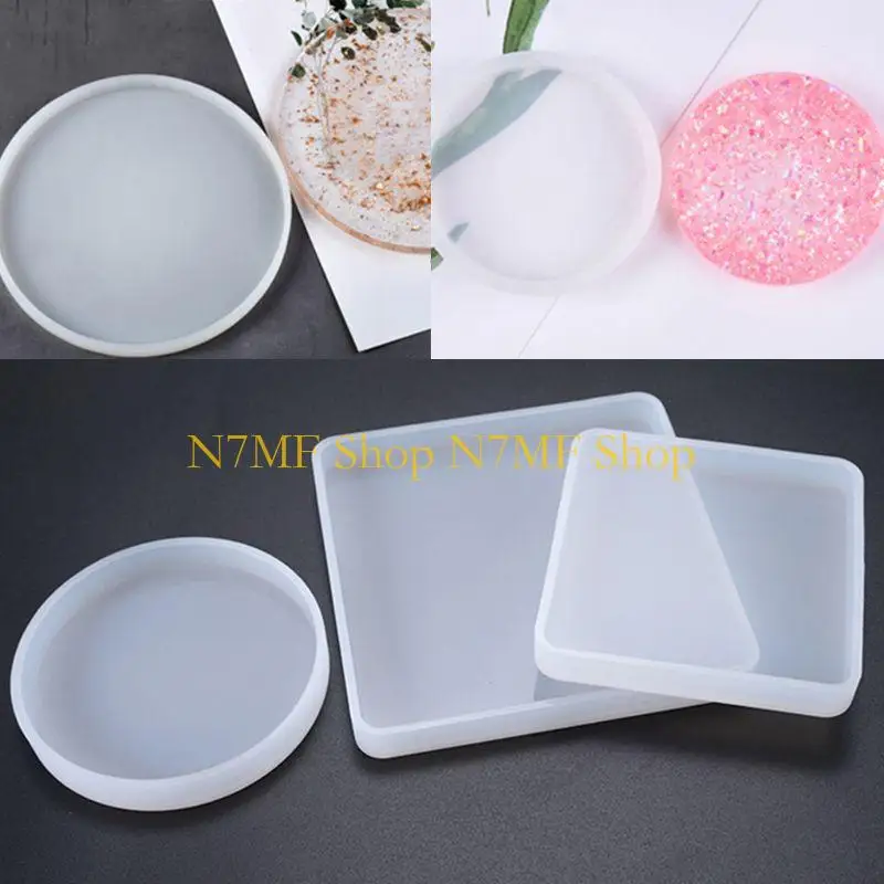N7MF 3 PCS DIY Crystal epoxy silicone mould morn #2