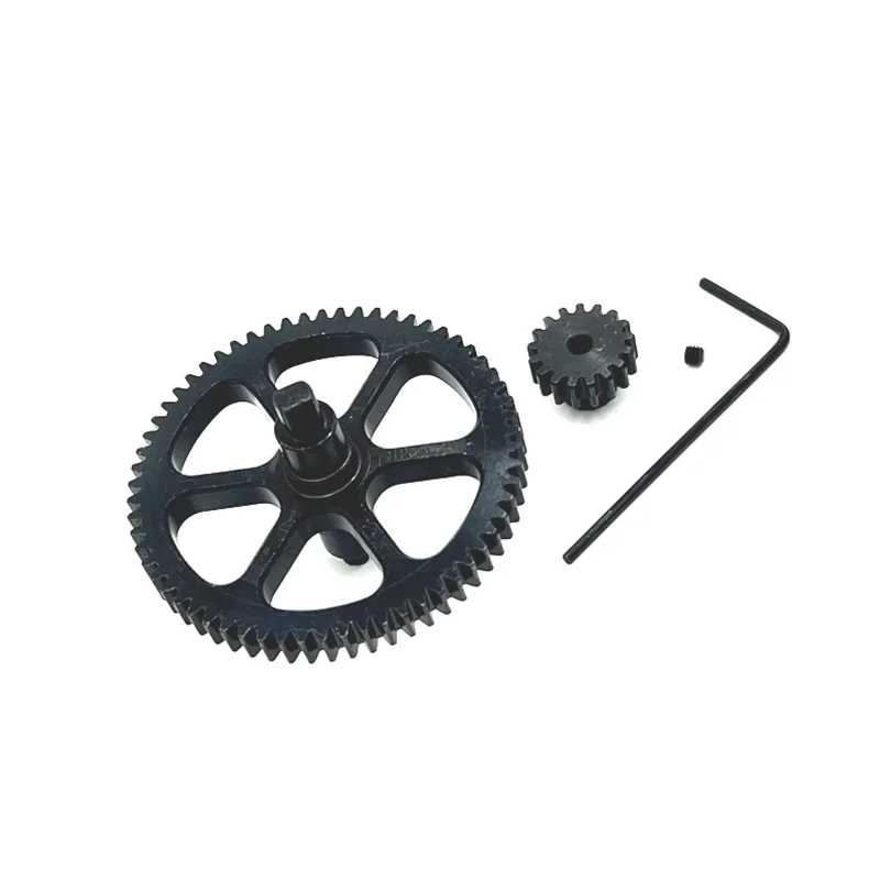 المعادن ترقية RC قطع غيار السيارات ترس المحرك تخفيض والعتاد ل WLtoys 124006 12423 12427 12428 12429 التحكم عن بعد اكسسوارات السيارات